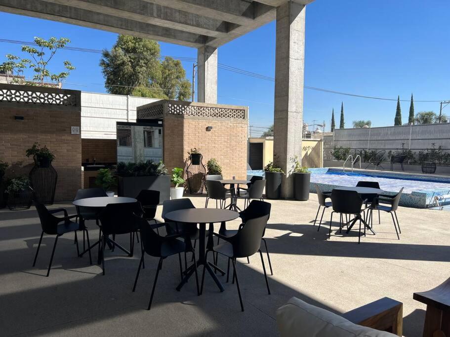 شقة Depa Boho Al Sur Pet Friendly Piscina Gym Sala De Cine غوادالاجارا المظهر الخارجي الصورة